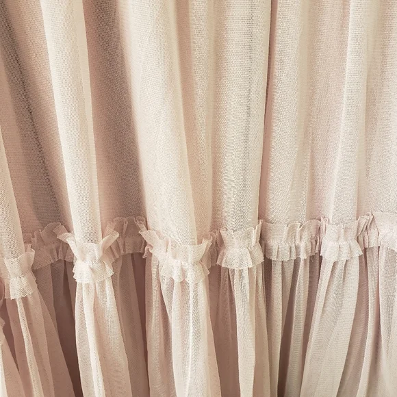 Girls' pink net skirt - Picture 3 of 3